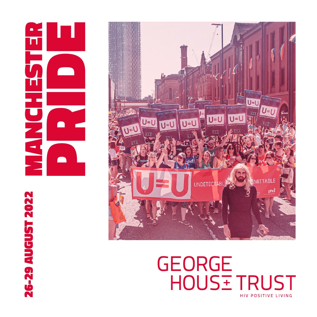 George House Trust in previous Manchester Pride parade