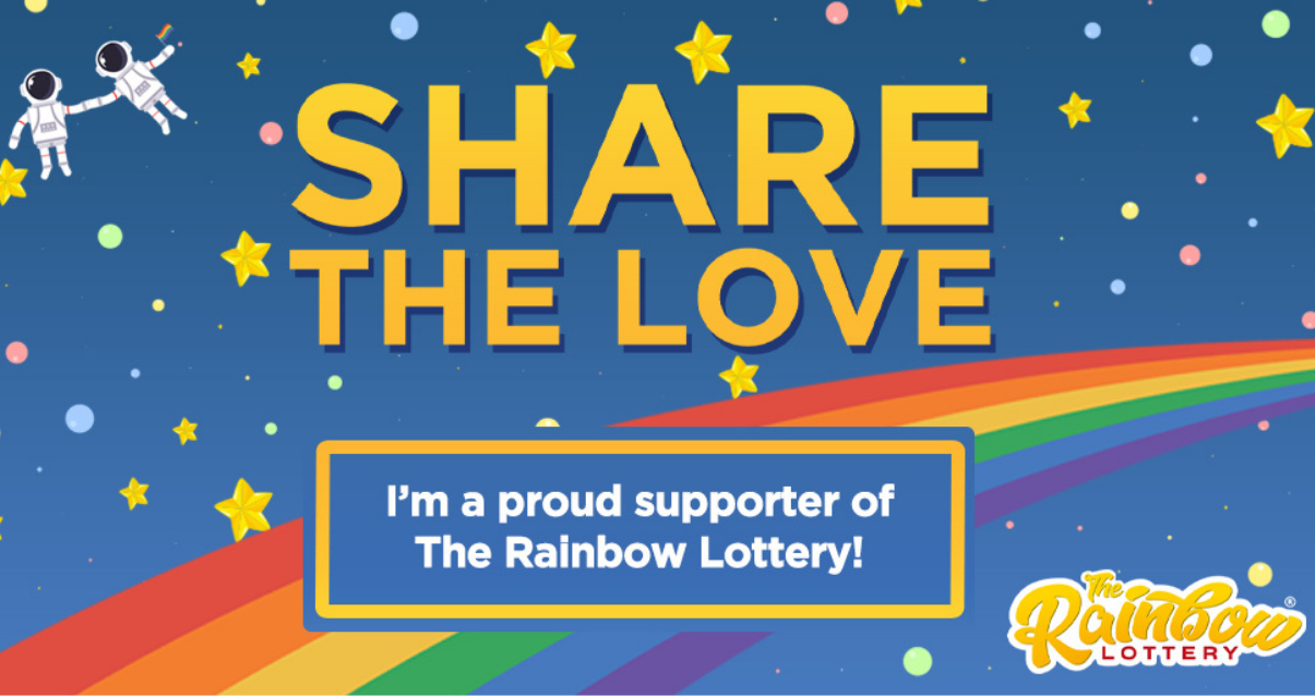 The Rainbow Lottery Share The Love
