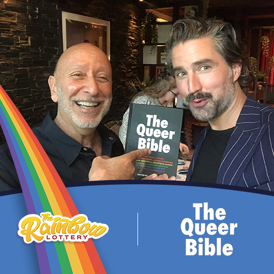 Tom Gattos, Co-Founder of The Rainbow Lottery and Jack Guinness, author of The Queer Bible